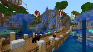 Screenshot of the Minecraft Bedrock Marketplace product Archer's Strike created by UUUM.