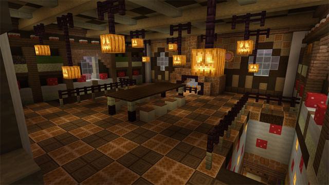 Screenshot of the Minecraft Bedrock Marketplace product Candy House Nightmare created by UUUM.