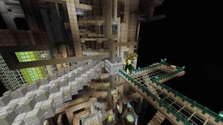 Screenshot of the Minecraft Bedrock Marketplace product Escape from the Sky Castle created by UUUM.