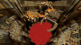 Screenshot of the Minecraft Bedrock Marketplace product Escape from the Sky Castle created by UUUM.