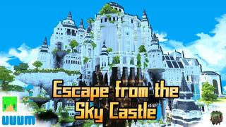 Thumbnail of the Minecraft Bedrock Marketplace product S'échapper du château du ciel created by UUUM.