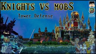 Thumbnail of the Minecraft Bedrock Marketplace product Knights vs Mobs- Tower Defense created by UUUM.