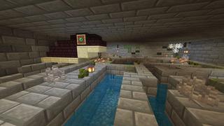 Screenshot of the Minecraft Bedrock Marketplace product Tales of a Cave Hero created by UUUM.