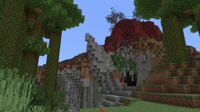 Screenshot of the Minecraft Bedrock Marketplace product The island of origin created by UUUM.