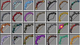 Screenshot of the Minecraft Bedrock Marketplace product 30 Bows created by Vatonage.