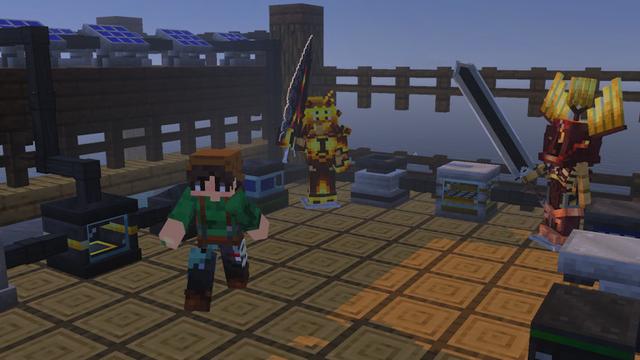 Screenshot of the Minecraft Bedrock Marketplace product Adrift created by Vatonage.