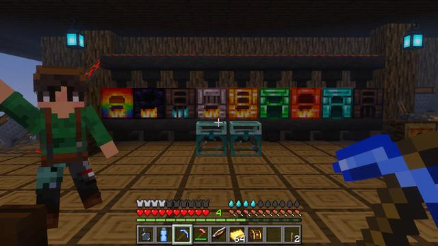 Screenshot of the Minecraft Bedrock Marketplace product Adrift created by Vatonage.