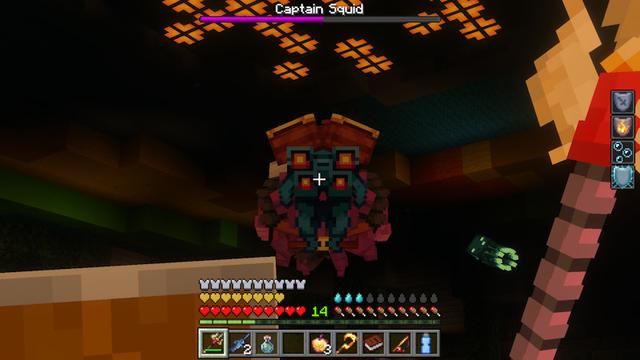 Screenshot of the Minecraft Bedrock Marketplace product Adrift created by Vatonage.