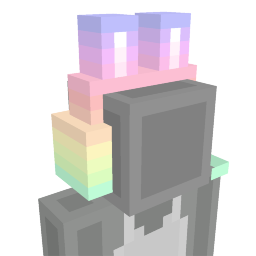 Thumbnail of the Minecraft Bedrock Marketplace product Cute Bunny Headphones created by Vatonage.