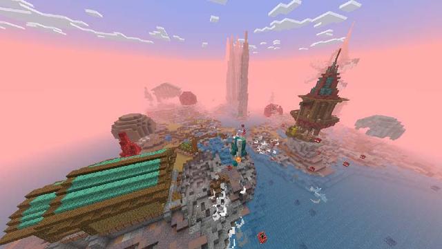 Screenshot of the Minecraft Bedrock Marketplace product Disaster Survival created by Vatonage.