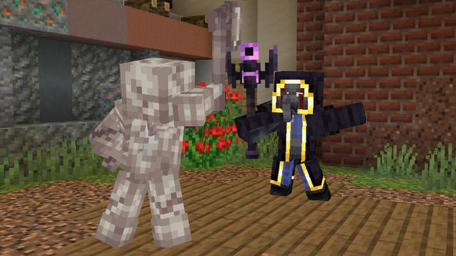 Screenshot of the Minecraft Bedrock Marketplace product Dungeon Rifts created by Vatonage.