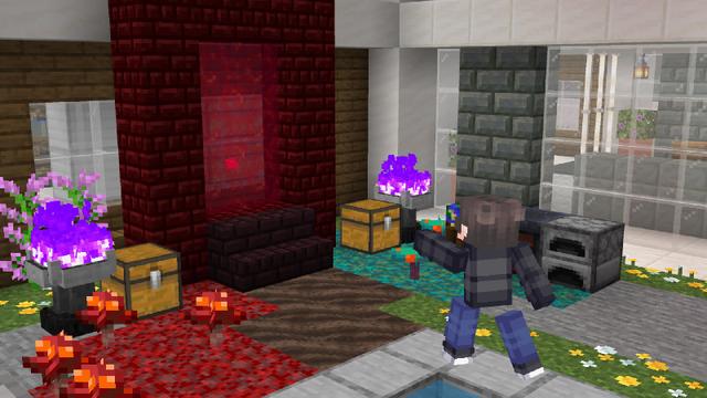 Screenshot of the Minecraft Bedrock Marketplace product Dungeon Rifts created by Vatonage.