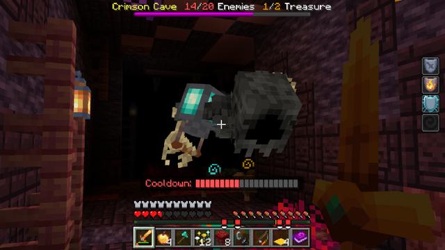 Screenshot of the Minecraft Bedrock Marketplace product Dungeon Rifts created by Vatonage.