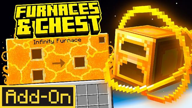 Thumbnail of the Minecraft Bedrock Marketplace product Add-Ons sur les fourneaux et les coffres created by Vatonage.
