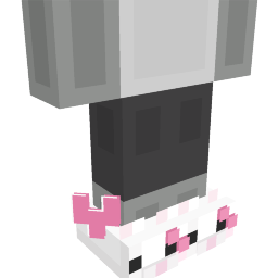 Thumbnail of the Minecraft Bedrock Marketplace product Kitten Slippers created by Vatonage.
