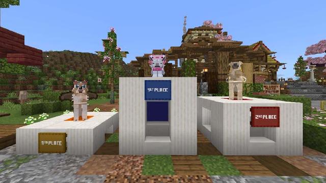 Screenshot of the Minecraft Bedrock Marketplace product More Dogs created by Vatonage.