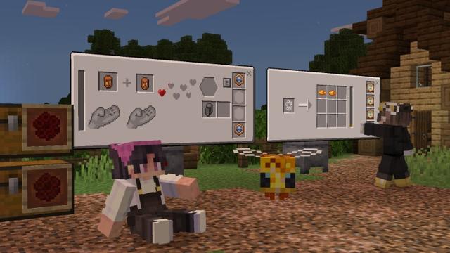 Screenshot of the Minecraft Bedrock Marketplace product Productive Bees created by Vatonage.