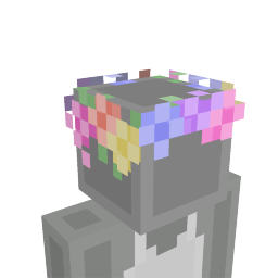 Thumbnail of the Minecraft Bedrock Marketplace product Rainbow Flower Crown created by Vatonage.
