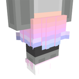 Thumbnail of the Minecraft Bedrock Marketplace product Rainbow Skirt created by Vatonage.