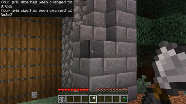 Screenshot of the Minecraft Bedrock Marketplace product Real Miniblocks Add-On created by Vatonage.