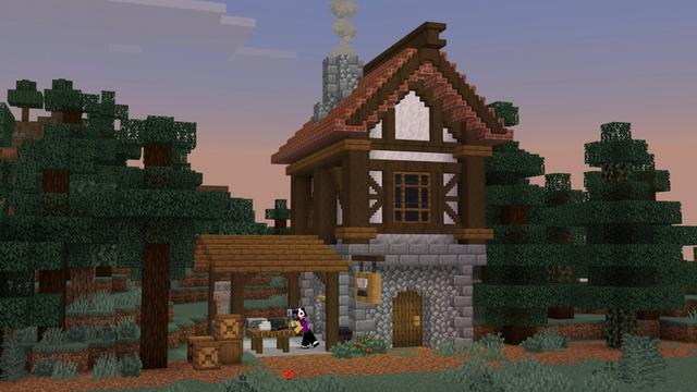 Screenshot of the Minecraft Bedrock Marketplace product Real Miniblocks Add-On created by Vatonage.