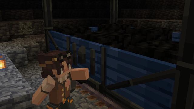 Screenshot of the Minecraft Bedrock Marketplace product Realistic Trains Add-On created by Vatonage.