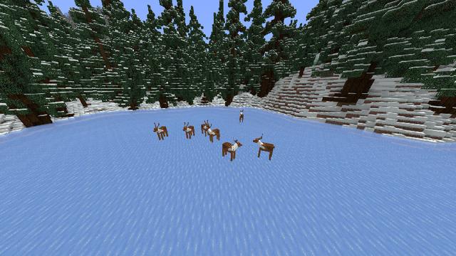 Screenshot of the Minecraft Bedrock Marketplace product Santa's Workshop Tycoon created by Vatonage.