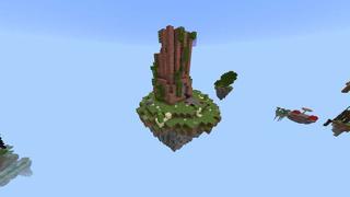 Screenshot of the Minecraft Bedrock Marketplace product Sky Quest created by Vatonage.