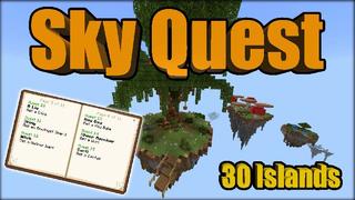 Thumbnail of the Minecraft Bedrock Marketplace product Sky Quest created by Vatonage.