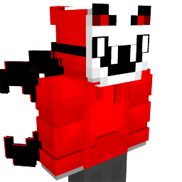 Thumbnail of the Minecraft Bedrock Marketplace product Spooky Red Hoodie created by Vatonage.