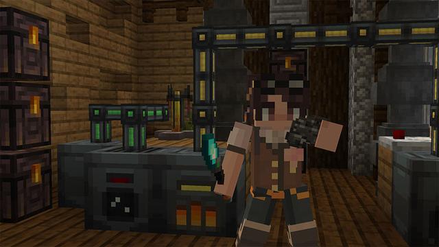 Screenshot of the Minecraft Bedrock Marketplace product Stonefactory created by Vatonage.
