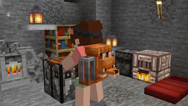 Screenshot of the Minecraft Bedrock Marketplace product Stonefactory created by Vatonage.