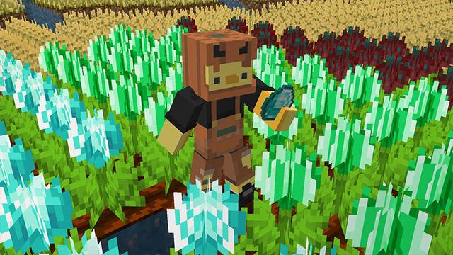 Screenshot of the Minecraft Bedrock Marketplace product Stonefactory created by Vatonage.