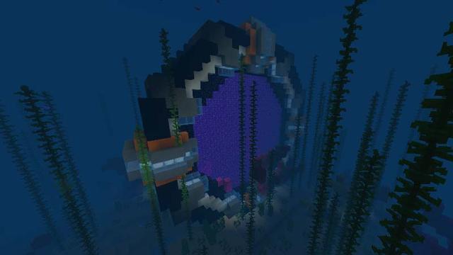 Screenshot of the Minecraft Bedrock Marketplace product Submerged created by Vatonage.