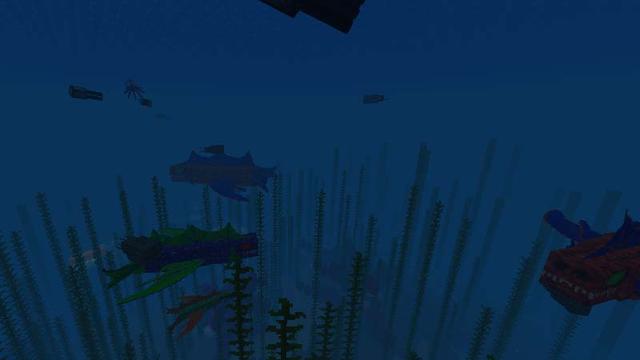 Screenshot of the Minecraft Bedrock Marketplace product Submerged created by Vatonage.