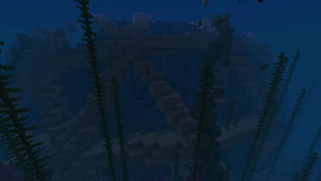 Screenshot of the Minecraft Bedrock Marketplace product Submerged created by Vatonage.