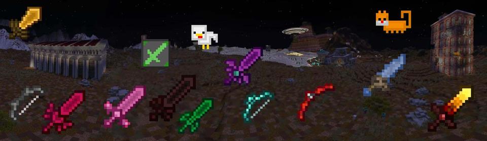 Panorama of the Minecraft Bedrock Marketplace product Wasteland Dimension created by Vatonage.
