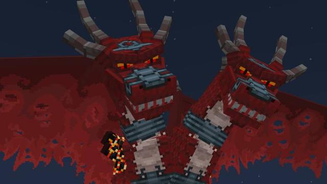 Screenshot of the Minecraft Bedrock Marketplace product DRAGONS Add-On created by Venift.