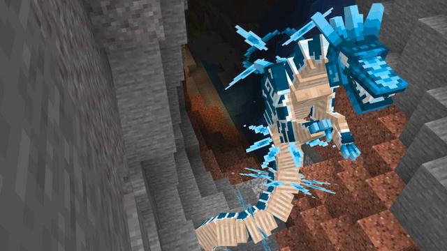 Screenshot of the Minecraft Bedrock Marketplace product DRAGONS Add-On created by Venift.