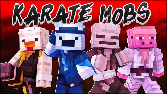 Thumbnail of the Minecraft Bedrock Marketplace product Karate Mobs created by Venift.