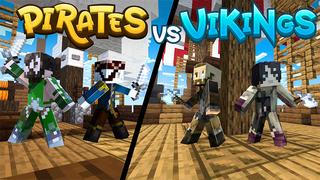 Thumbnail of the Minecraft Bedrock Marketplace product Pirates vs Vikings created by Venift.