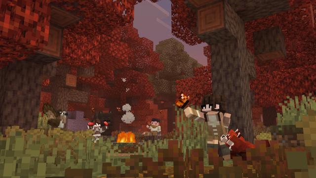 Screenshot of the Minecraft Bedrock Marketplace product Beyond Biomes Add-On created by Verart.