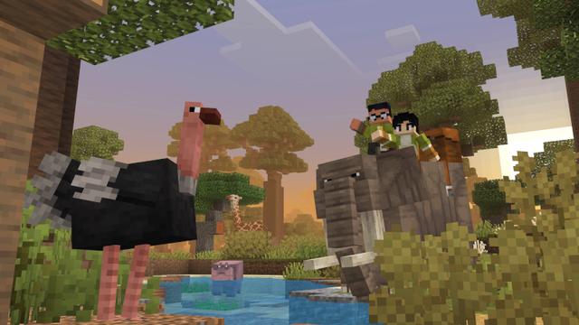 Screenshot of the Minecraft Bedrock Marketplace product Beyond Biomes Add-On created by Verart.