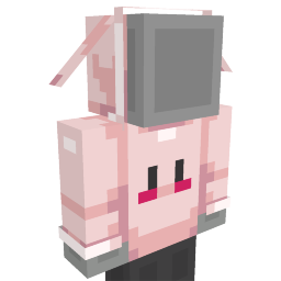 Thumbnail of the Minecraft Bedrock Marketplace product Bunny Hoodie created by Verart.