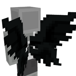 Thumbnail of the Minecraft Bedrock Marketplace product Dark Angelic Wings created by Verart.