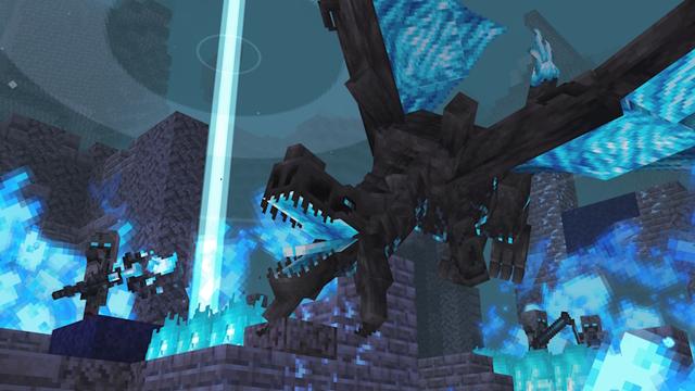 Screenshot of the Minecraft Bedrock Marketplace product Dragons Add-On created by Verart.
