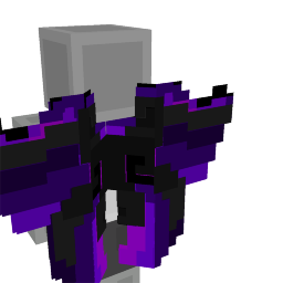 Thumbnail of the Minecraft Bedrock Marketplace product Purple Hacker Wings created by Verart.