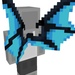 Thumbnail of the Minecraft Bedrock Marketplace product RGB Dragon Wings created by Verart.