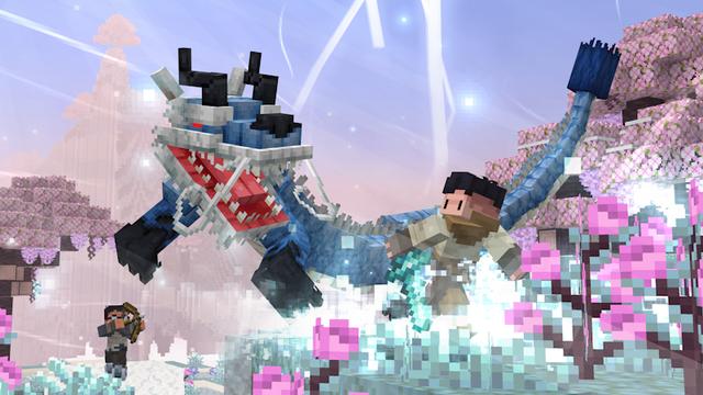 Screenshot of the Minecraft Bedrock Marketplace product Sky Islands Add-On created by Verart.