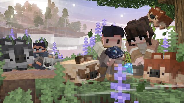 Screenshot of the Minecraft Bedrock Marketplace product Sky Islands Add-On created by Verart.